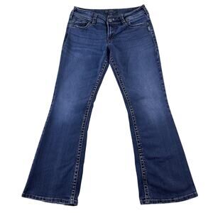 Silver‎ Jeans Womens Suki Surplus Size 30x30 Bootcut Flap Pockets